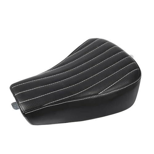 BHYYDS Für Harley Sportster Forty Eight XL1200 72 48 2010–2015 Sitzkissen Für Fahrer Vorne Motorrad Sitz(Black A)