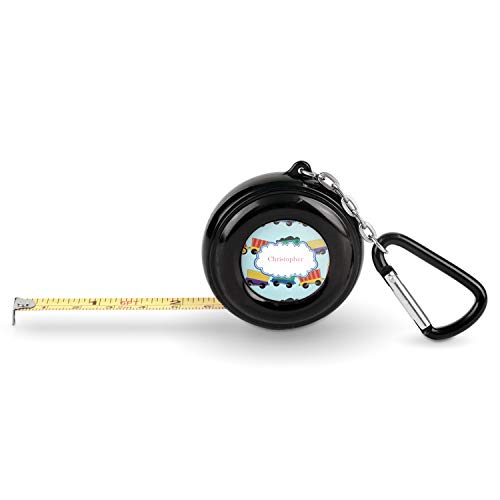 Cinta métrica de bolsillo personalizada 6 pies con mosquetón miniatura 1