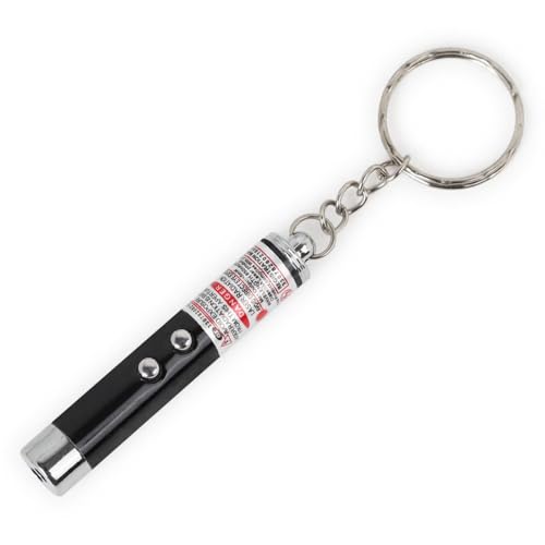 image for CHUQIANTONG 6pcs Laser Pointer Cat Toys Red Laser Light LED Pointer Wh