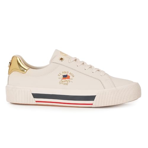 Image of U.S. Polo ASSN. Lizzie 3.0 Nude Chunky Sneaker Shoes