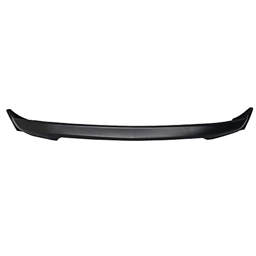 Front Bumper Lip Compatible with 2005-2009 Ford Mustang V6, 3C Style Black PU Front Lip Finisher Under Chin Spoiler Add On by IKON MOTORSPORTS, 2006 2007 2008