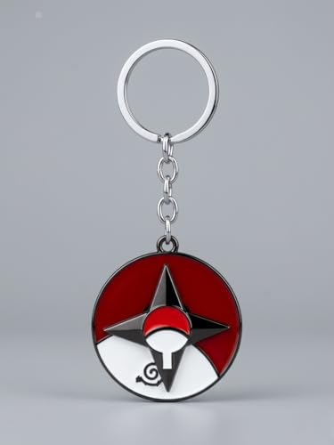 Image of Premium Metal Anime Spinner Keychain | 360 Rotating Fidget Keyring for Bike, Car & Bags | Japanese Manga & Cosplay Action Hero Designs | Pack of 1