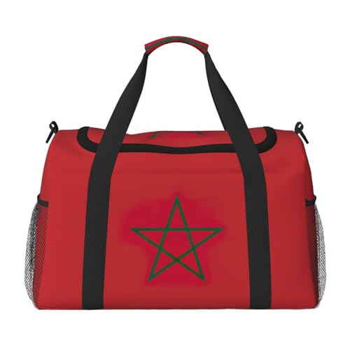 Sac de voyage Maroc noir pour escapades citadines et cabine avion