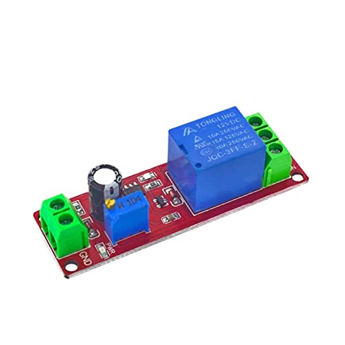 Interrupteur de minuterie réglable NE555 DK555 pour déconnexion automatique DC 12V
