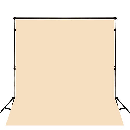Kate Photography studio Backdrop cream color 1.5x2.2m/5x7ft Beige Background Photography Solid color Basic Photo Booth Soft Fabric Backdrop for Newborn Baby Portrait photography - Image 2