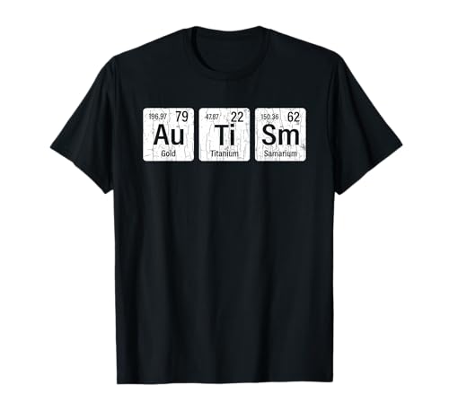 Autismus periodisch lustig Autismus Bewusstsein Autistische Grafik T-Shirt für 14,99 EUR (-15%) statt 36,99 EUR bei amazon.de Bild: Autismus periodisch lustig Autismus Bewusstsein Autistische Grafik T-Shirt für 14,99 EUR (-15%) statt 36,99 EUR bei amazon.de