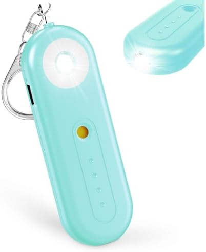 Rechargeable Personal Safety Alarm for Women - 130dB Self Defense...