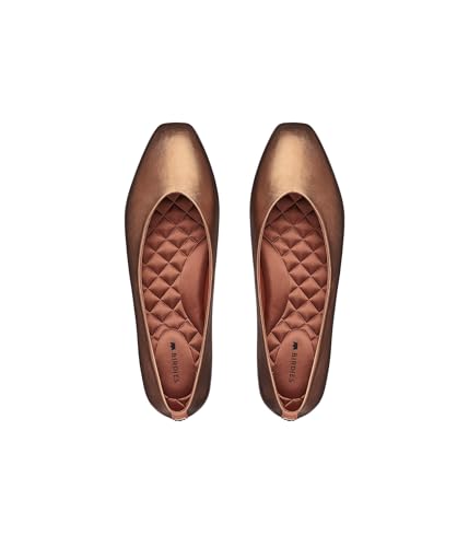 Birdies Women's Crane Leather Flat Mary Jane2