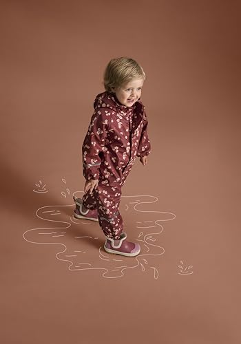 Image of CeLaVi European Kids Rain, Mud and Snow Suit for Boys Girls with Detachable Hood, Waterproof 2 Pcs Rain Set or Onepiece