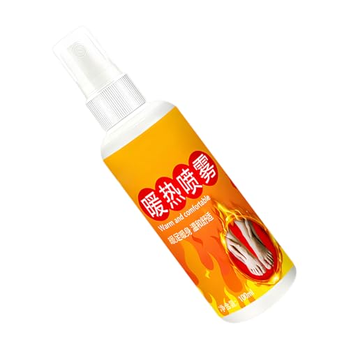 Chauffe-pieds pour pieds, fournitures auto-chauffantes de 100 ml, brume de réchauffement des pieds, pour bureau, étude, travail, camping, pêche, voyage, exercice matinal, dortoir, lecture, regarder la