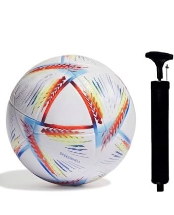 Layan Sports FIFA World Cup Qatar 2023 New Addition Football PVC Football with Free Air Pump- Size: 5 (Pack of 1, Multicolor) (B0C9F2LT3N) Amazon Price History, Amazon Price Tracker