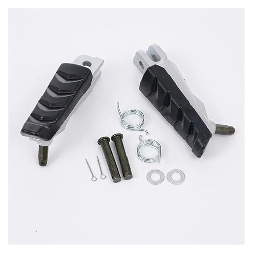 Pédales repose-pieds avant pour moto Italika 250Z conduite confort cale pied