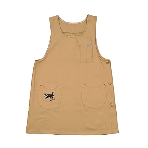 まえかけ堂マチルダさん脇釦あきエプロン BE