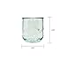 Amici Home Vino Stemless Wine Glasses | 12 Oz | Italian Made, Recycled Green Glass | Cute Water Tumblers for Wine, Beer, Juice, Cocktails, Fresh Drinks (Set of 4)