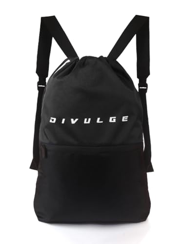 Image of DIVULGE Thunder Drawstring Daypack bag, Sports bag, Gym bags With Zip pocket (16 L Backpack)