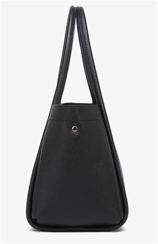 Bolso tipo cubo vegano para mujer, tote, bandolera y de mano, con asa superior miniatura 2