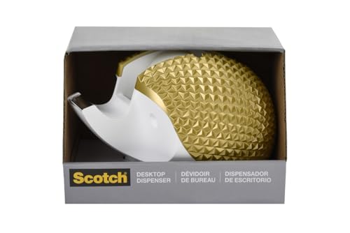 Scotch Desktop Tape Dispenser, Black, 2.7 in. x 2.7 in. x 6.4 in., 3 Tape Dispensers - image 2