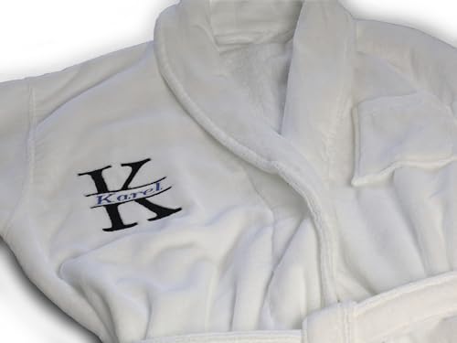 Spider Thread Studio Personalized Unisex Terry Velvet Cotton Luxury Monogrammed Cozy Hotel Robe4