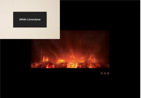 Modern Flames AL40CLX-WLS 40" Ambiance Recessed / Wall Mount Electric Fireplace