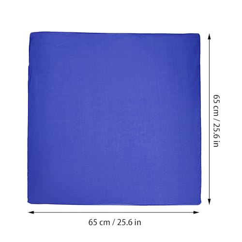 Chiffon Scarf Square Ribbon Head Neck Scarf Satin Neckerchief Handkerchief Halloween Women Men 1950s Costume Scarves2