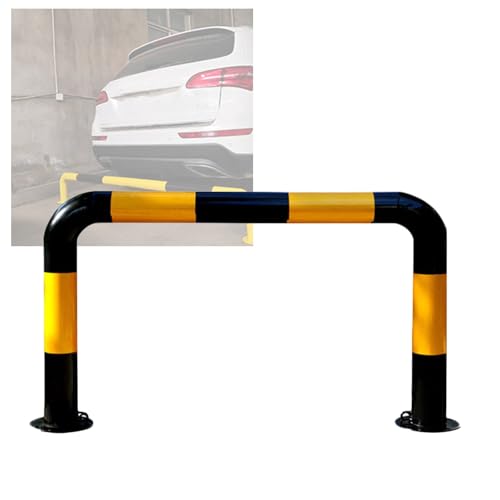 Barre de sécurité en U anti-collision en acier épais pour sécuriser un parking