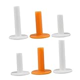 Garneck 6stücke Teiliges Gummi-golftee Rutschfestem Ballhalter Für Golf-trainingsmatten Tragbar Für Indoor Outdoor-übungen Für Übungsgelände Und Heimgebrauch
