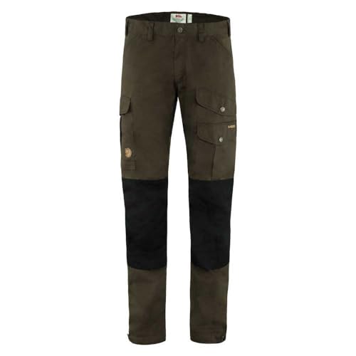 Fjällräven Herren Vidda Pro Trousers M Pants, Dark Olive/Black, 48 EU