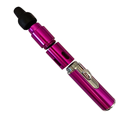 Encendedor recargable de butano color violeta miniatura 2