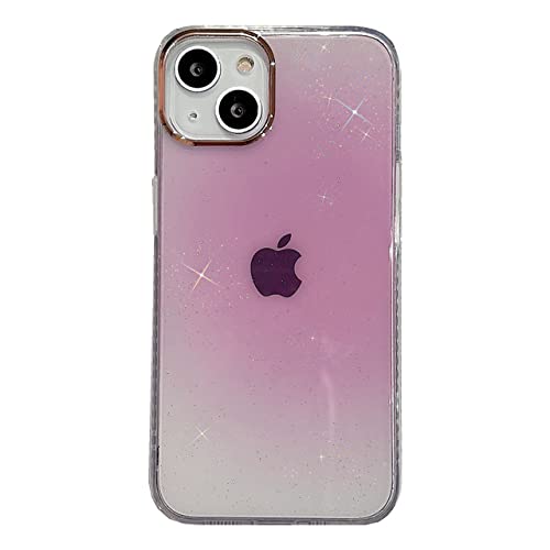 Coque iPhone 12 Pro transparente haut de gamme à paillettes fine et résistante ZiJianBian