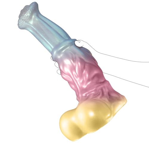 Image of 14.8 Inch Huge Thick Horse Dildo, 3.7'' Diameter Big Animal Dildos | Monster, Giant, Fantasy, Strong Suction Cup, Silicone Material, G-spot Penis, Adult Sex Toys, For Advanced Women Men