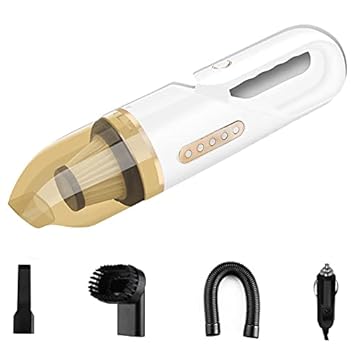 Layfuz Handheld Mini Vacuum Cleaner Car Cleaning Kit wi 120W 4500PA Strong Suction for Home and Car