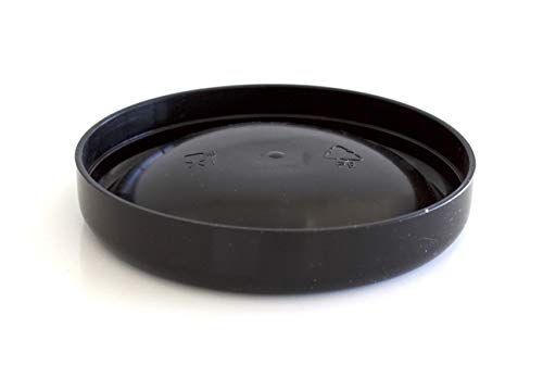 Vegan Milker Tapa de plástico Negra. Recambio Polivalente para el Recipiente de Cualquier versión by Chufamix.