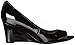 Nine West Women's Cape9x98 Wedge Sandal, Black Patent, 9