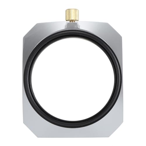 Capuchón para lente de 52 mm, capuchón retro plateado para lentes, accesorios para cámaras miniatura 7
