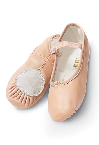 Balera Leather Split-Sole Ballet Shoe for Girls & Women Perfect for Dance