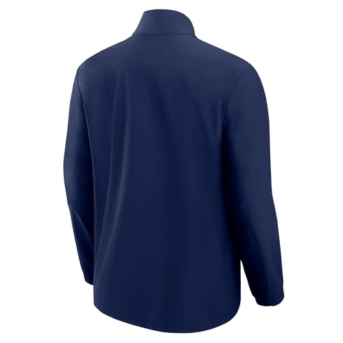 Fanatics Men's NFL Front Office Micro Tonal Quarter-Zip Pullover3