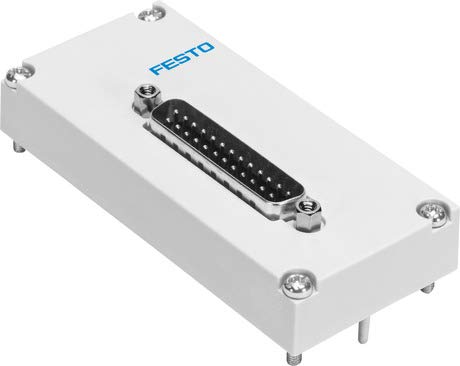 Festo 573448 modelo vaem-l1-s-m1 terminal de válvulas con interfaz eléctrica 25 V2 y conector