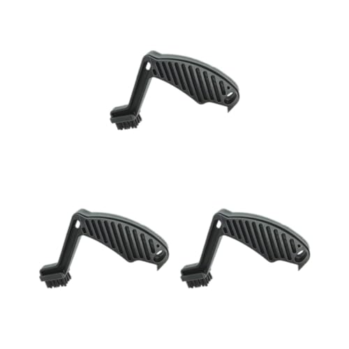 3セットユニバーサル車研磨ディスクブラシ車両ポータブルコンディショニングバフパッドリムーバーブラシクリーニングあまりにも自動車黒