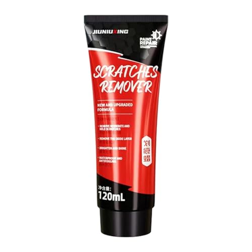 カーワックススクラッチリムーバー、車のスクラッチ修復ワックス,カーワックス自動車塗装補修用疎水性 | 120ml カーディテイリングスクラッチリムーバー 車用 多機能研磨ワックス 車のスクラッチ修復