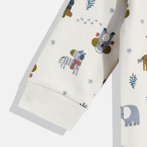 Image of Mothercare Baby Romper Sleepsuit Autumn Print Full Sleeve Pink