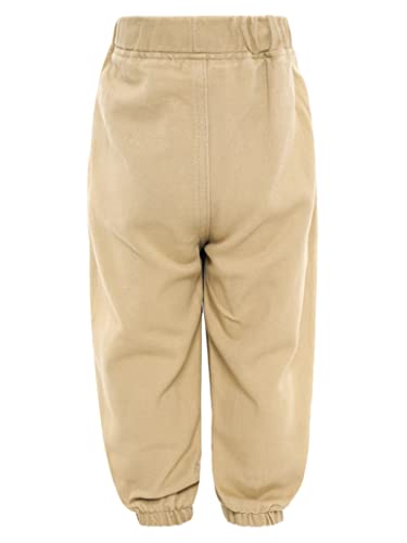 Kids Toddler Boys Cargo Jogger Pants Elastic Waist Casual Jogging Trousers with Multi Pocket2