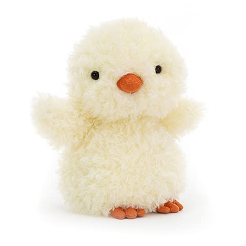 Image of Jellycat Little Chick Stuffed Animal, 7 inches - Chicks and Chickens Plush Toy - Classic Children's Gift