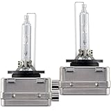 GTMOTO for 2013 2014 2015 2016 2017 Cadillac XTS Headlights D3S Xenon HID Bulbs, VSport Premium Luxury Headlamp OEM 13587843, 6000K Bright White 35W D3SC1 Projector H/L Beam Bi-xenon Lights, 2-Pack