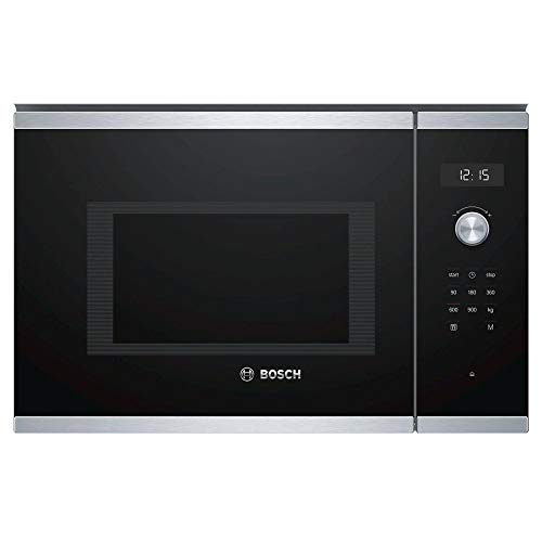 Bosch BFL554MS0 Série 6 - Micro-ondes intégrable - 59 x 38 cm - 25 litres - Inox