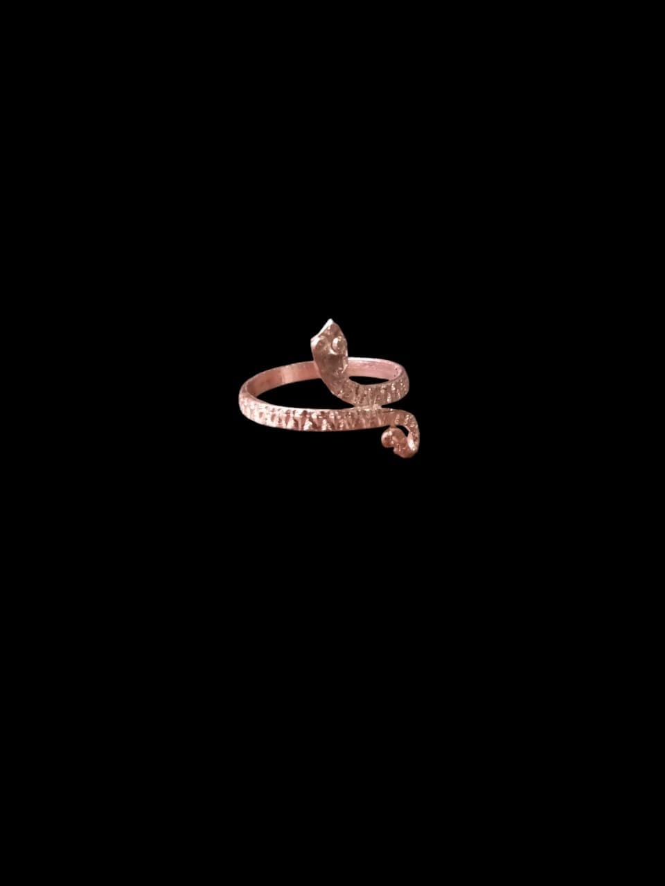 Copper NAAG Ring/Snake Ring/for KAAL SARP DOSH NIVARAN/Adjustable Ring/Gift Item/TAMBA Ring by NOHA MERCADO-image-15