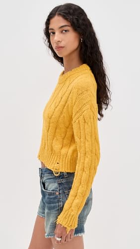 Women's Boxy Cable Sweater4