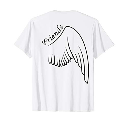 Angel Wings Best Friends Partnerlook Matching T-Shirt