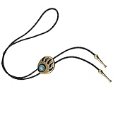 [Mllepjdh] Unisex-Halskette mit Westernbären-Klauen-Anhänger mit verstellbarer Lederkordel Boloti Rodeo Schmuck Accessoires für Männer und Frauen, Cowboy-Rodeo-Halskette für Männer