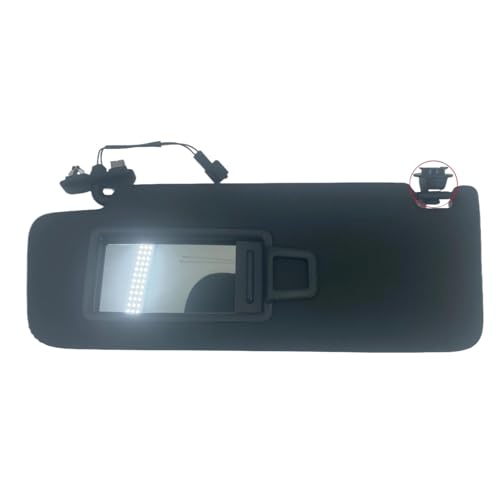 Pare Soleil Gauche Noir pour VW Golf et T-roc 2013-2025 | Remplacement 5GG857551