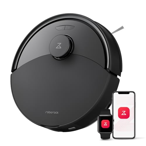 Roborock Q10 X5 Saugroboter mit Wischfunktion, 10.000 Pa Saugkraft, Dual Anti-Tangle System, JawScrapers Bürste, intelligente Hindernisvermeidung, Sa